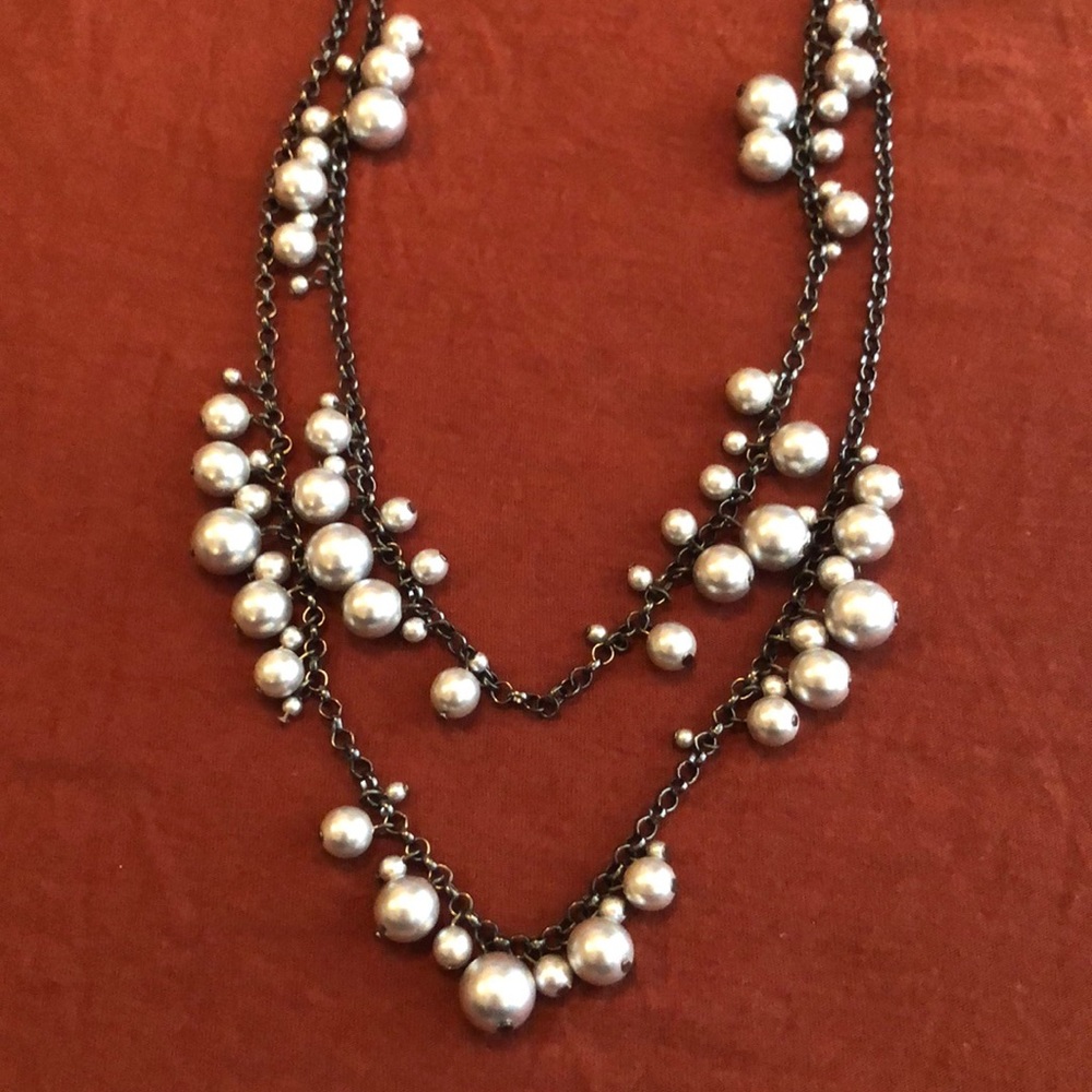 Silver necklace